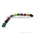 Multicolour wooden block train for kids